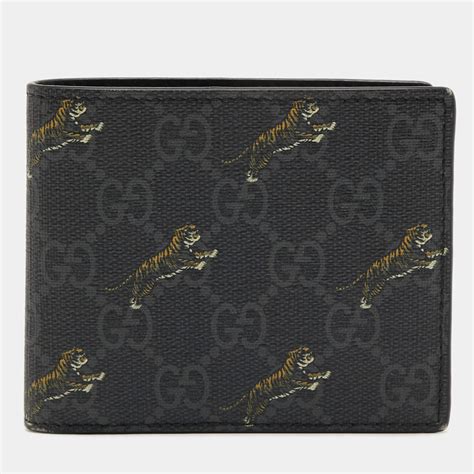 Tiger print GG Supreme wallet 